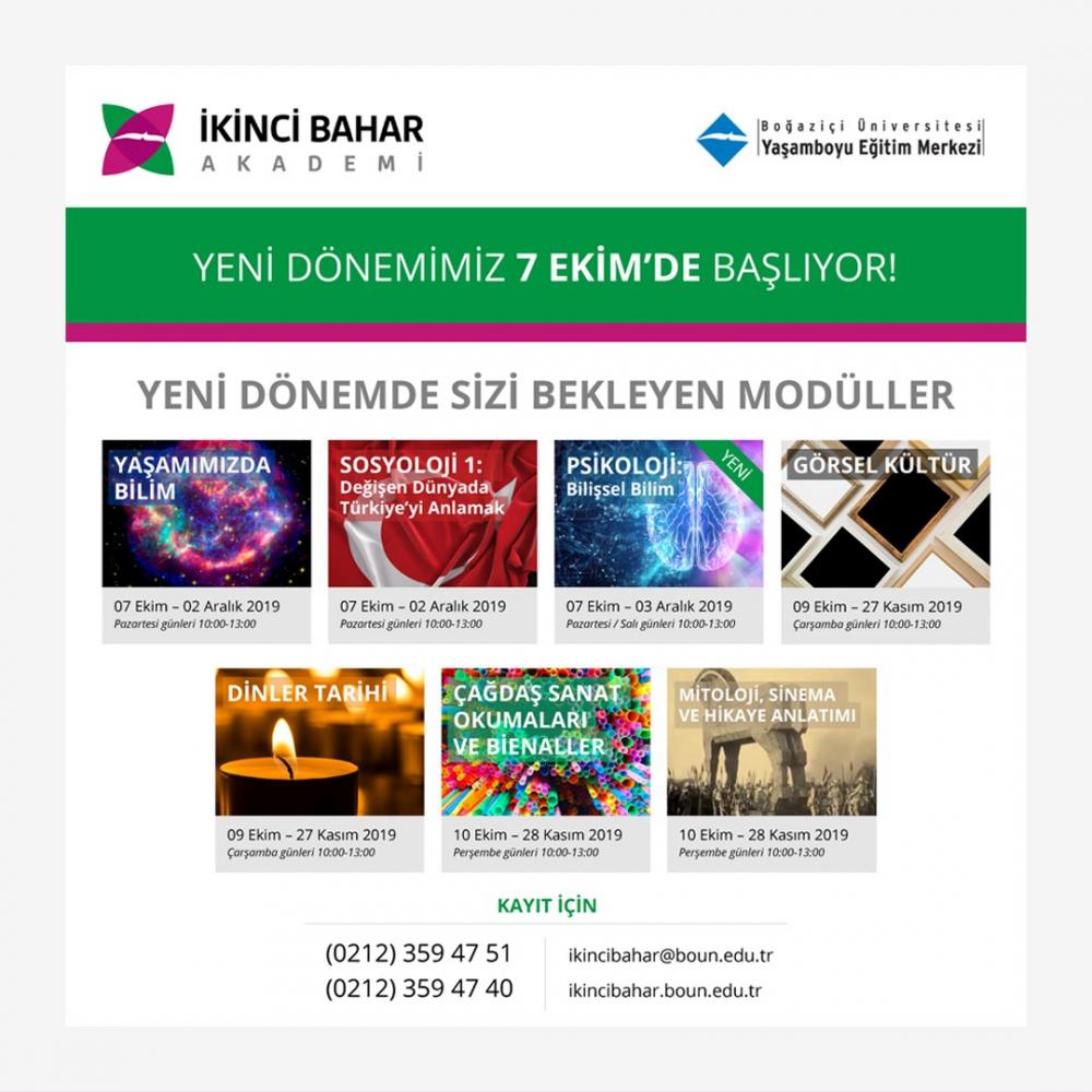 BÜYEM İkinci Bahar Akademi'nin yeni dönemi yeni modüllerle başlıyor
